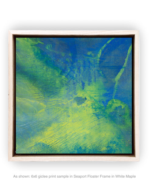 Green Machine | Framed Giclee Print on Canvas
